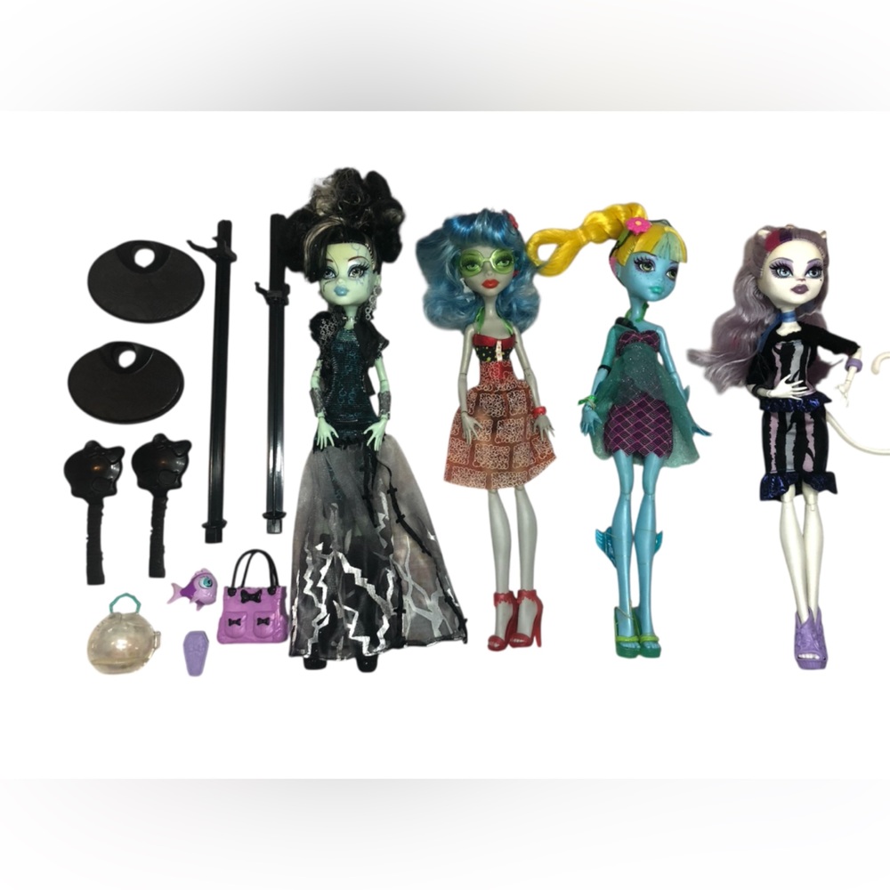 Monster High Lot 4 Doll 2012/2013